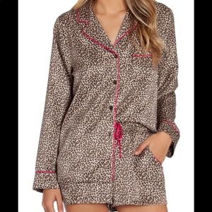 NWT SATIN PAJAMA SET Small size